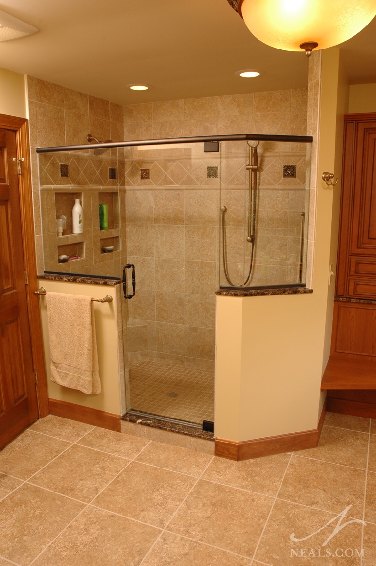 Walk-in Shower Bathroom remodel | West Chester, OH