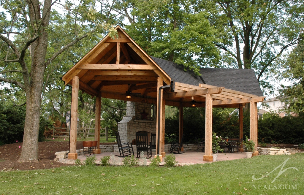 A park-inspired shelter in Newtown, Ohio.