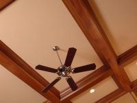 Coffered Family Room Ceiling